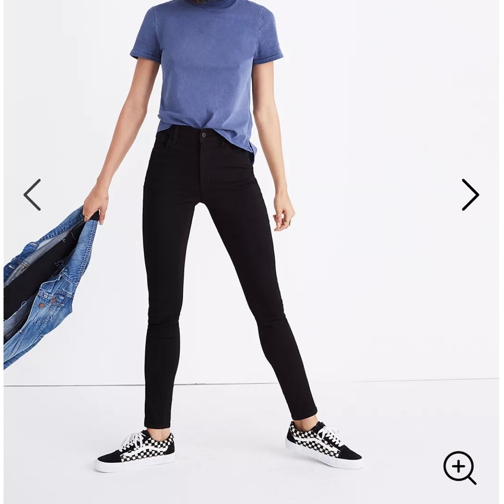 Madewell roadtripper jeans in bennett black